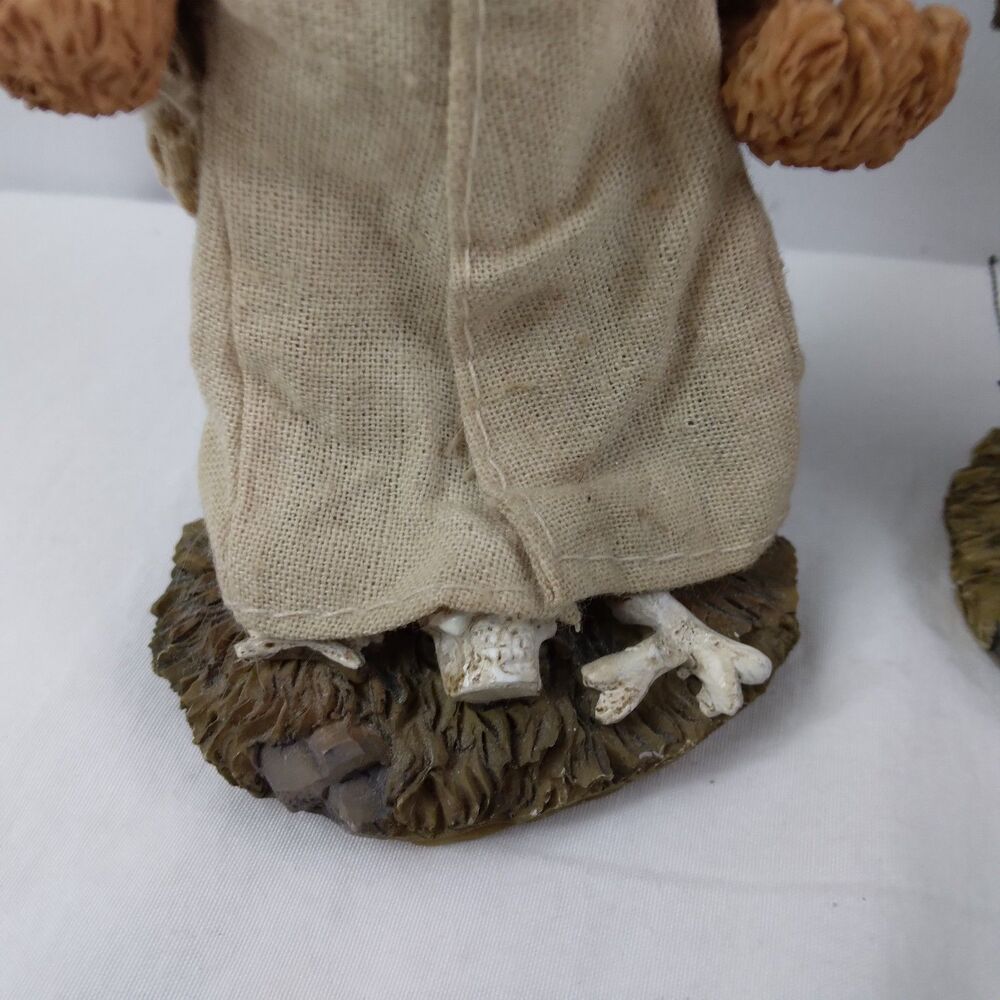 3 Halloween Bears Witch Wizard Costume Figurine Resin Figure Decor Cute - Picture 4 of 12
